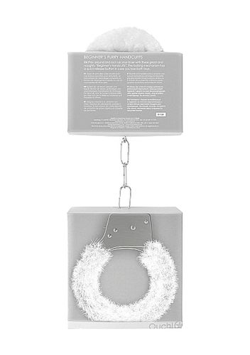 beginner""s handcuffs furry - white na Arena.pl