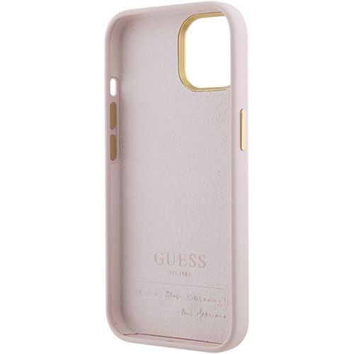 Etui Guess do iPhone 15, iPhone 14, iPhone 13, Różowy na Arena.pl
