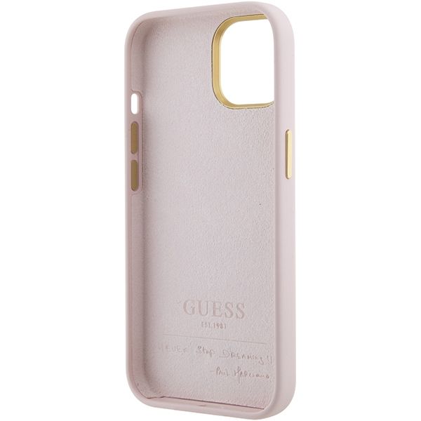 Etui Guess do iPhone 15, iPhone 14, iPhone 13, Różowy zdjęcie 7