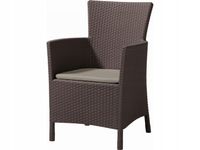 Fotel ALLIBERT Iowa brązowy