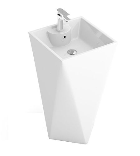 Umywalka wolnostojąca ceramiczna DIAMENT - SWISS MEYER na Arena.pl