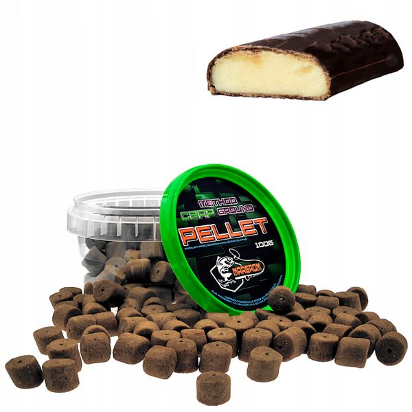 PELLET HACZYKOWY MARGROM 12mm 100g Marcepan zdjęcie 1