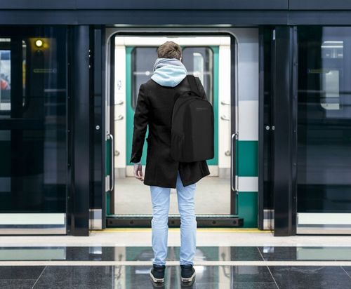 Plecak męski do pracy na laptopa szkolny młodzieżowy pojemny czarny ZAGATTO na Arena.pl
