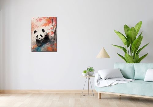 Obraz 50x70cm Panda wśród Klonów na Arena.pl