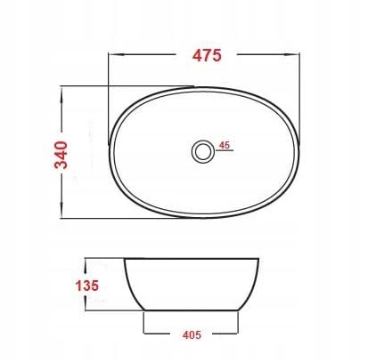 Szafka łazienkowa ROCO 80 biały/dąb craft złoty z umywalką Blanco (W3) na Arena.pl