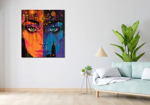 Obraz 90x100cm Cyfrowa Psyche na Arena.pl