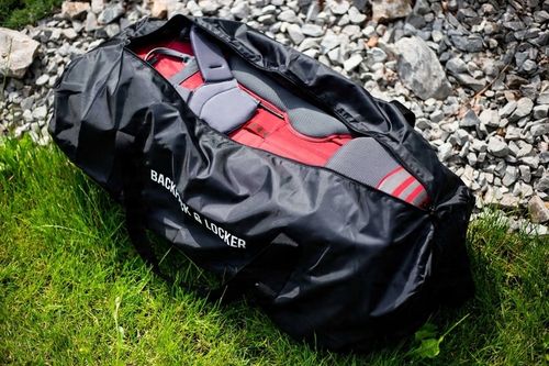 Pokrowiec na plecak do samolotu Backpack Locker - 55-75 litrów - granatowy na Arena.pl