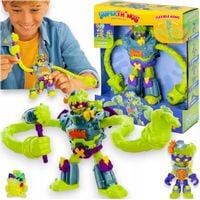 SUPERTHINGS ZINGS SUPER THINGS SUPERBOT TRASHER POWER FLEXIBLE ROBOT