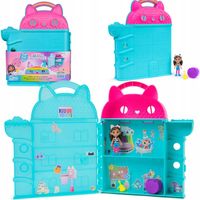 KOCI DOMEK GABI ZESTAW PODRÓŻNY Z FIGURKĄ GABI 33 CM GABBY'S DOLLHOUSE