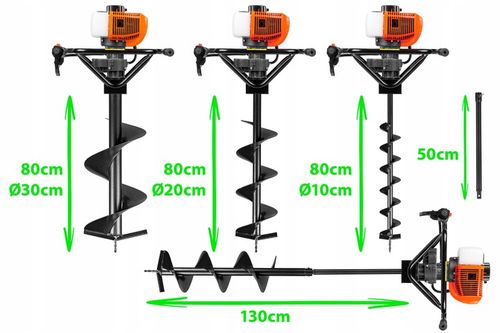 WIERTNICA GLEBOWA ŚWIDER SPALINOWY DO GLEBY 3 WZMOCNIONE WIERTŁA DO na Arena.pl