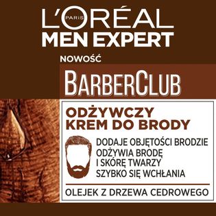 L'Oreal Paris Men Expert Barber Club odżywczy krem do brody 50ml