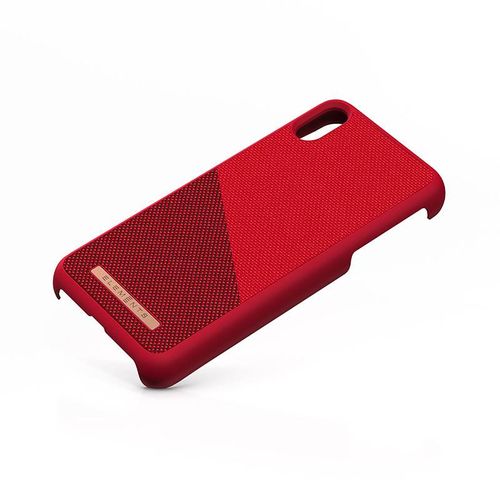 Materiałowe etui do iPhone Xs Max (Red) #0 na Arena.pl