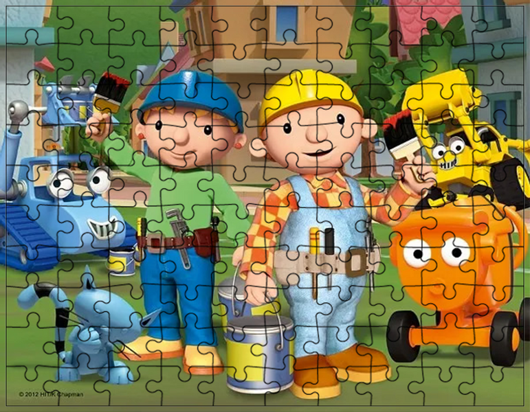 Puzzle Bob Budowniczy zdjęcie 1
