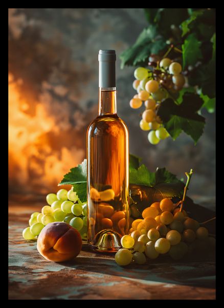 Plakat 25x35cm Bursztynowe Wino zdjęcie 2