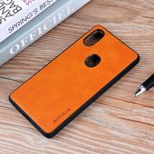 Etui AIORIA Vintage LEATHER do Xiaomi Mi Mix 2S pomarańczowy