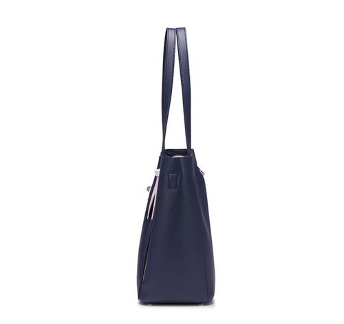 NUCELLE Stylowy granatowy shopper na Arena.pl