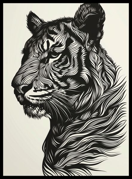 Plakat 40x55cm Tygrysi Gwizd zdjęcie 2