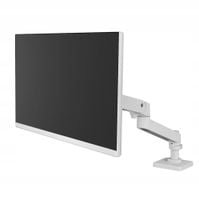 Uchwyt biurkowy do tabletów monitorów 57'' 27kg Biały