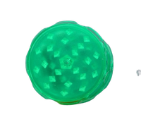 Elegancki Plastikowy Młynek do Suszu CBD Tytoniu 4-Częściowy Zielony