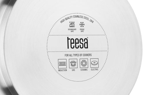 Zestaw garnków TEESA COOK EXPERT SINGLE HAND na Arena.pl