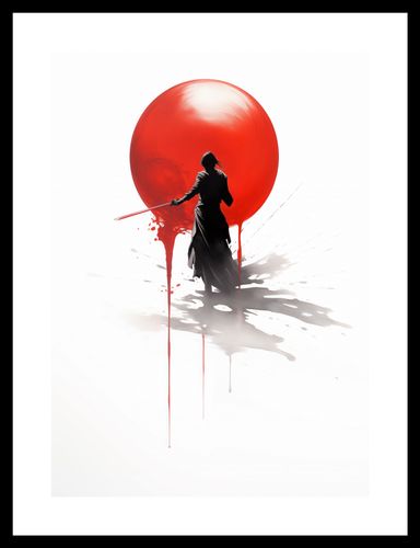 Plakat 25x35cm Samotny Samuraj na Arena.pl