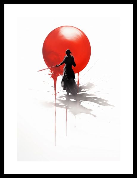 Plakat 25x35cm Samotny Samuraj zdjęcie 3