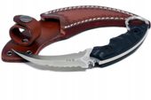 Nóż Karambit taktyczny Pazur STRIDER stal D2 etui