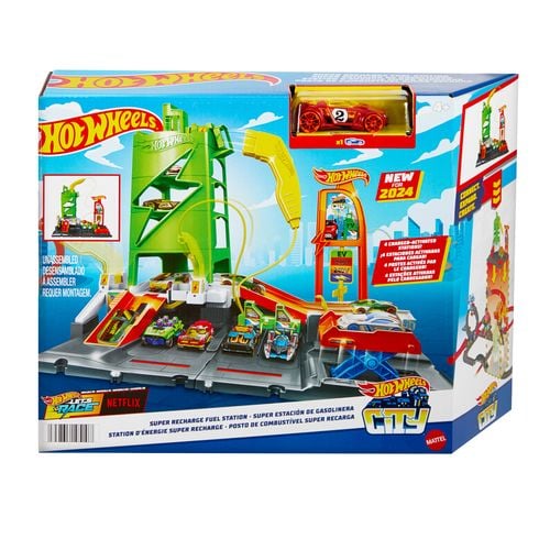 Hot Wheels City Superstacja ładowania samochodów na Arena.pl