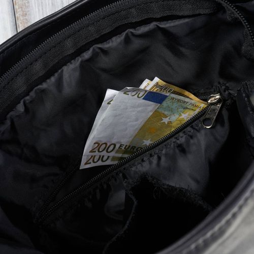 torebka damska skórzana klasyczna shopperka czarna a4 pojemna abruzzo na Arena.pl