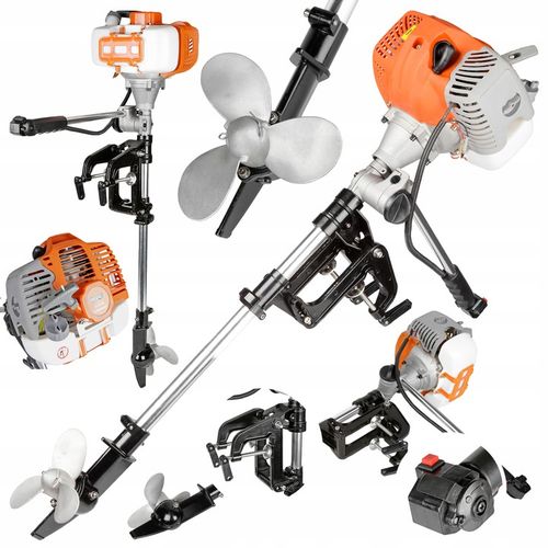 SILNIK ZABURTOWY SPALINOWY DO ŁÓDKI PONTONU 2- SUWOWY MOTORÓWKA DO ŁODZI na Arena.pl