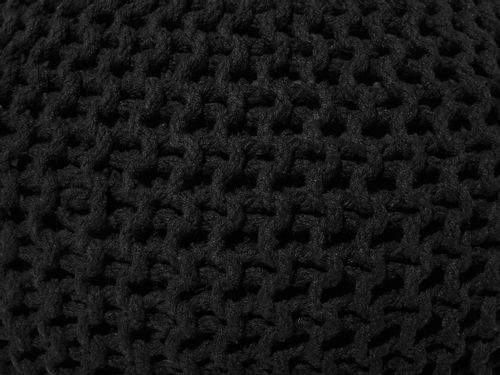 Puf 50 x 35 cm czarny CONRAD na Arena.pl