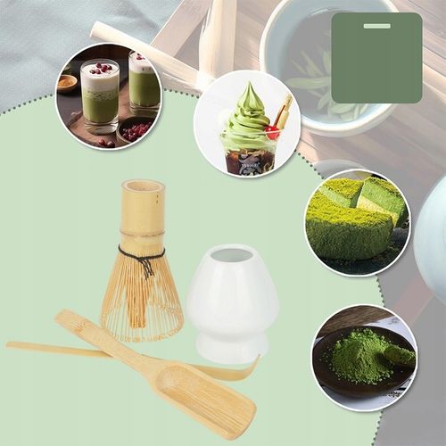 TRZEPACZKA DO MATCHY, ZESTAW 4 SZT DO HERBATY MATCHA, ZESTAW MIOTEŁ MATCHA na Arena.pl