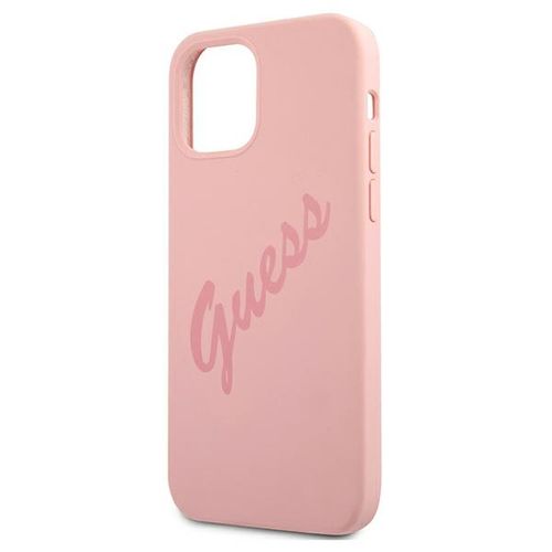 guess guhcp12llsvspi iphone 12 pro max6,7 różowy/pink hardcase script na Arena.pl