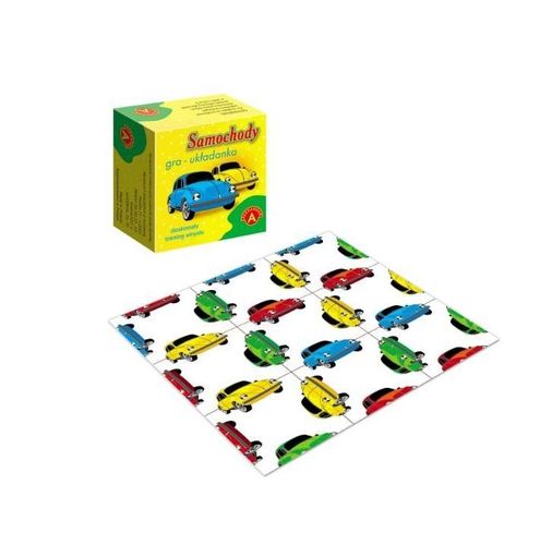 Alexander Gra Układanka Samochody na Arena.pl
