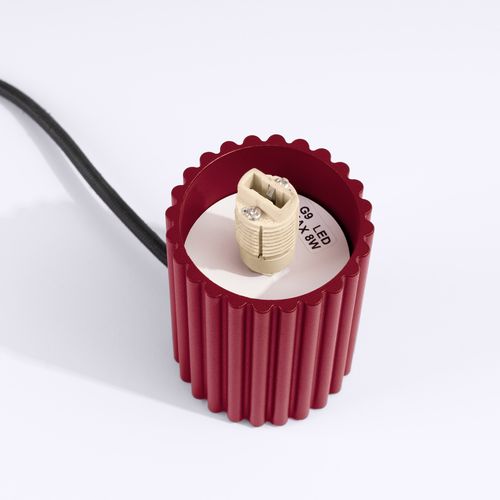 Lampa biurkowa HALO burgund na Arena.pl