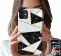 ETUI DO IPHONE 13 MINI - ELEGANCKIE MODNE WZORY CASE + SZKŁO