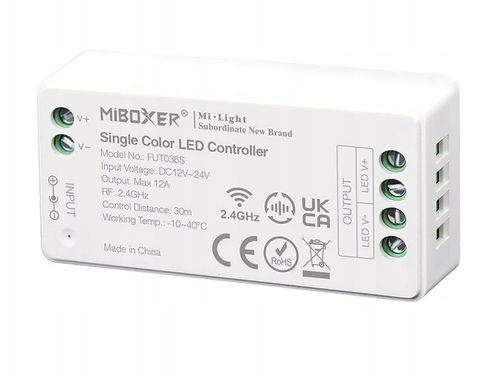 STEROWNIK ŚCIEMNIACZ naścienny MILIGHT LED MONO na Arena.pl