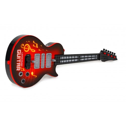 GITARA DZIECIĘCA LED Z CZUJNIKIEM PODCZERWIENI DLA DZIECI 3+ na Arena.pl