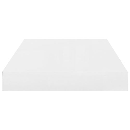 Półka ścienna biała połysk 40x23x3.8cm MDF VidaXL na Arena.pl