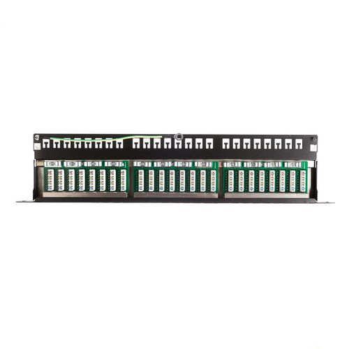 Patch panel 19'' Netrack 24-porty kat. 6 FTP, 0,5U z półką na Arena.pl
