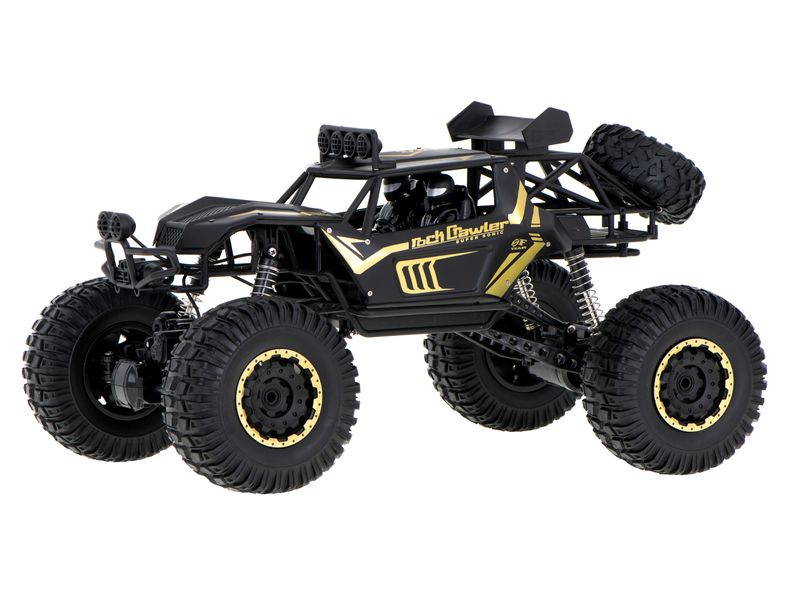 Samochód zdalnie sterowany RC Rock Crawler 2,4GHz 1:8 51cm metal BLACK zdjęcie 1