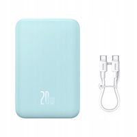 BASEUS SZYBKI POWER BANK BEZPRZEWODOWY 20000mAh 20W POWERBANK Z MAGSAFE