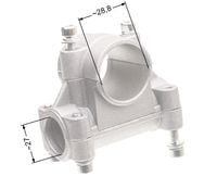 Mocowanie uchwytu sterującego NAC 28mm wykaszarki marketowe NZ41