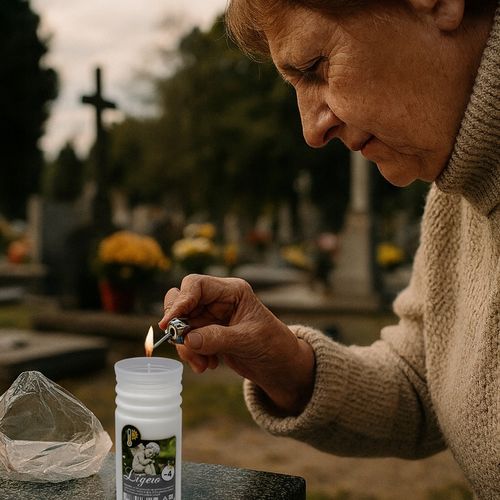 Wkłady do Zniczy Rewelacyjne na Upały Parafinowe 4 dni x20 Czyste Wypalanie na Arena.pl