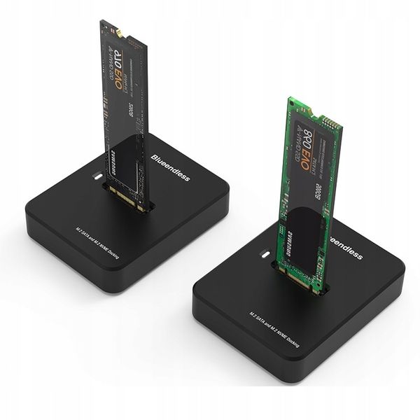 Stacja dokująca dysków M.2 NVME adapter SSD M2 dysk zdjęcie 7