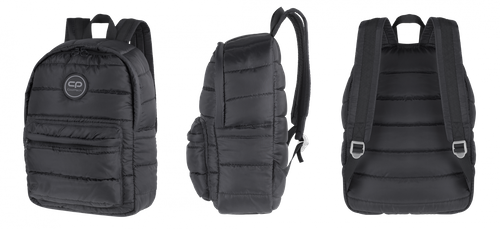 Plecak CoolPack miejski RUBY czarny, BLACK + pompon (12638CP) na Arena.pl