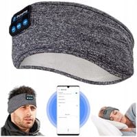 Opaska Bluetooth Na Głowę Do Biegania Spania Na Uszy I Oczy Bezprzewodowa
