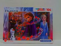 CLE puzzle 104 z brokatem Frozen2 Glitter 20162