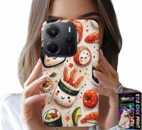 ETUI DO XIAOMI NOTE 14 4G - SŁODKIE UŚMIECHNIĘTE SUSHI OBUDOWA CASE