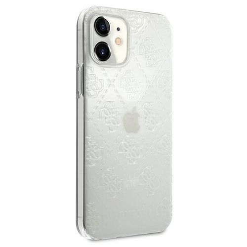Guess GUHCP12S3D4GTR iPhone 12 mini 5,4" transparent hardcase 4G 3D Pattern na Arena.pl